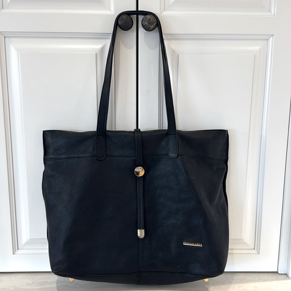 Stella & Max Black Leather Bag - Picture 1 of 4